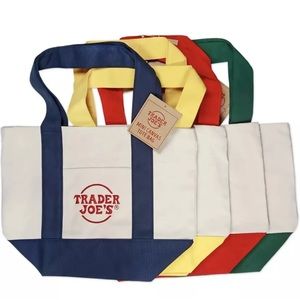Trader Joe’s Mini Canvas Tote Bags